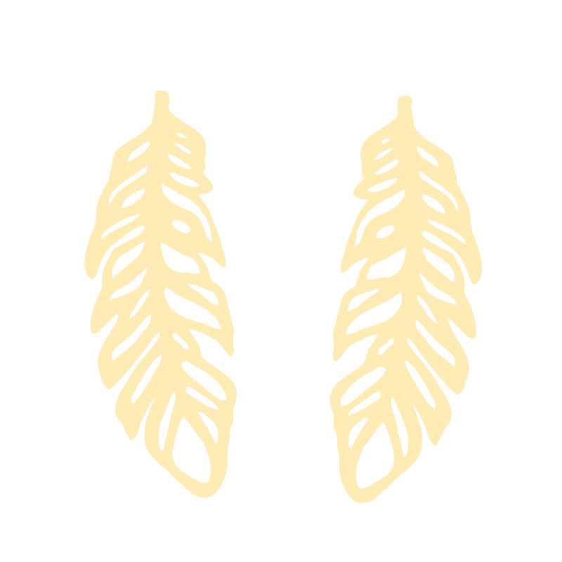 گوشواره طلا 18 عیار زنانه کرابو طرح برگ مدل Kr5288 گوشواره طلا 18 عیار زنانه کرابو طرح برگ مدل Kr5288