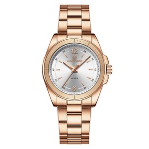 ساعت مچی عقربه‌ای کوارتز زنانه نیوی فورس مدل  NF5062 RG/W