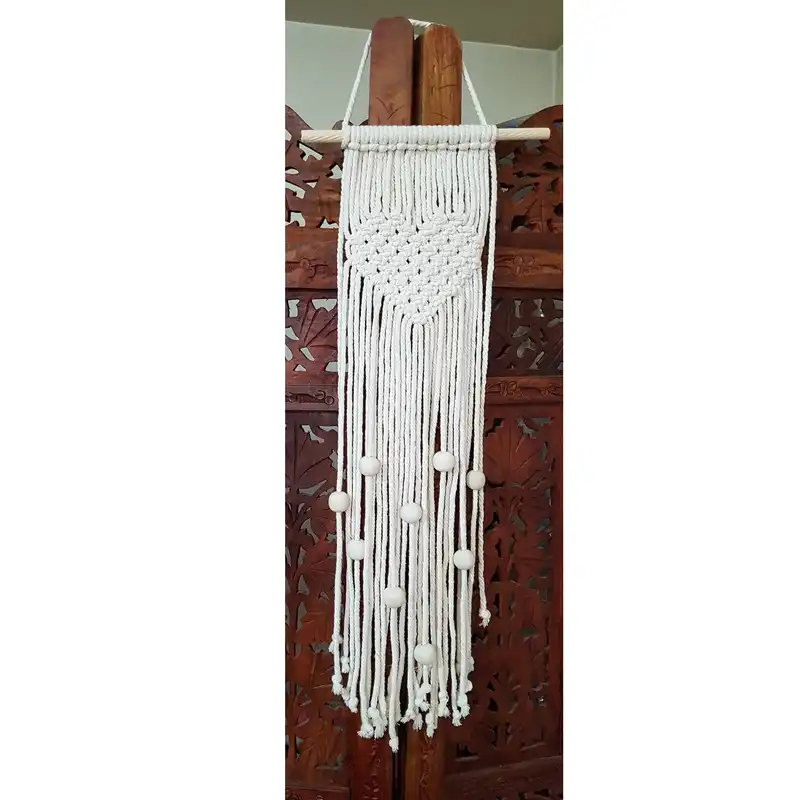 آویز بافتنی مدل مکرومه کد MacHang780