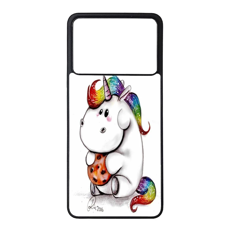 کاور گالری وبفر طرح نقاشی اسب تک شاخ مناسب برای گوشی موبایل شیائومی poco f6 pro