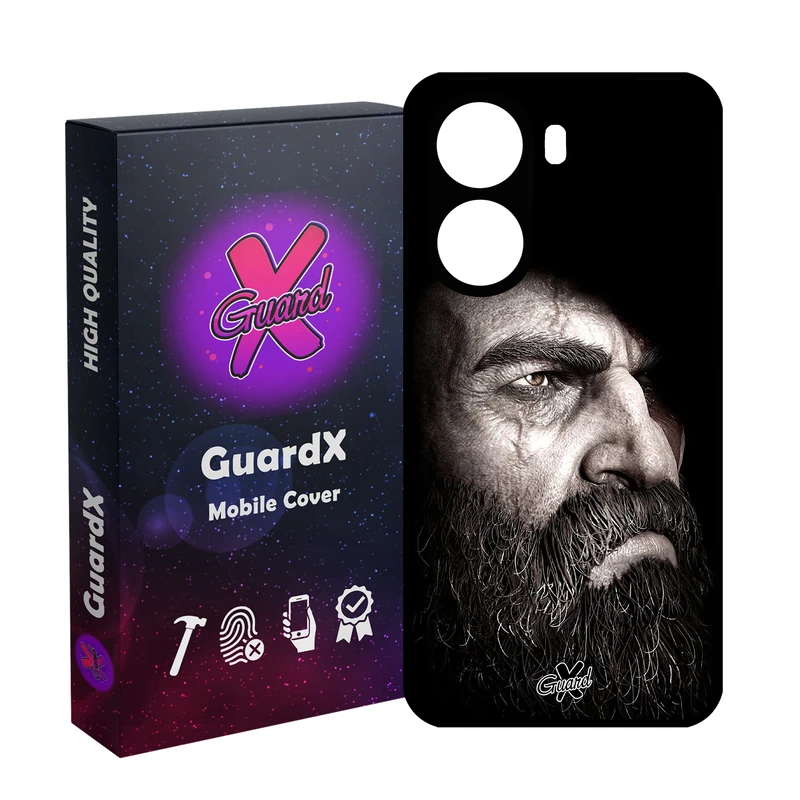 کاور گارد ایکس طرح God of War مدل 10100 مناسب برای گوشی موبایل شیائومی Poco X7 Pro