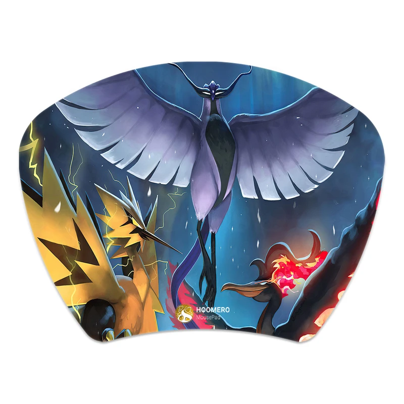 ماوس پد هومرو مدل MC1194 طرح انیمه پوکمون