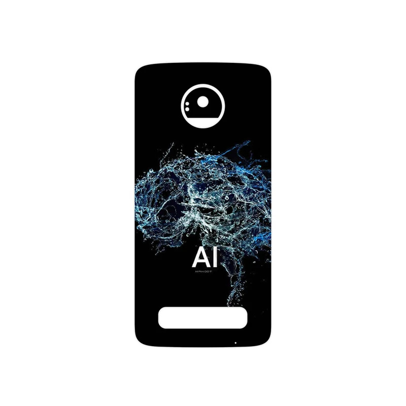 برچسب پوششی ماهوت مدل Artificial intelligence 2 مناسب برای گوشی موبایل موتورولا Moto Z Play