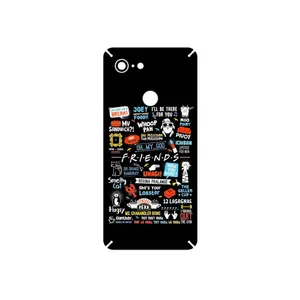 MAHOOT Friends 2 Cover Sticker for Google Pixel 3
