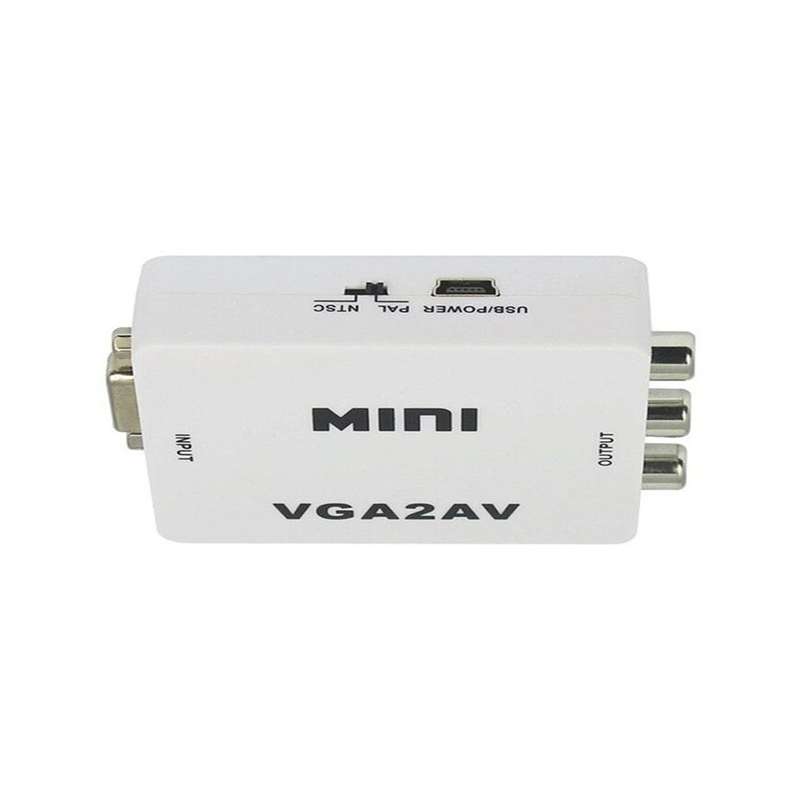 مبدل VGA به AV مدل 2117 mini مبدل VGA به AV مدل 2117 mini
