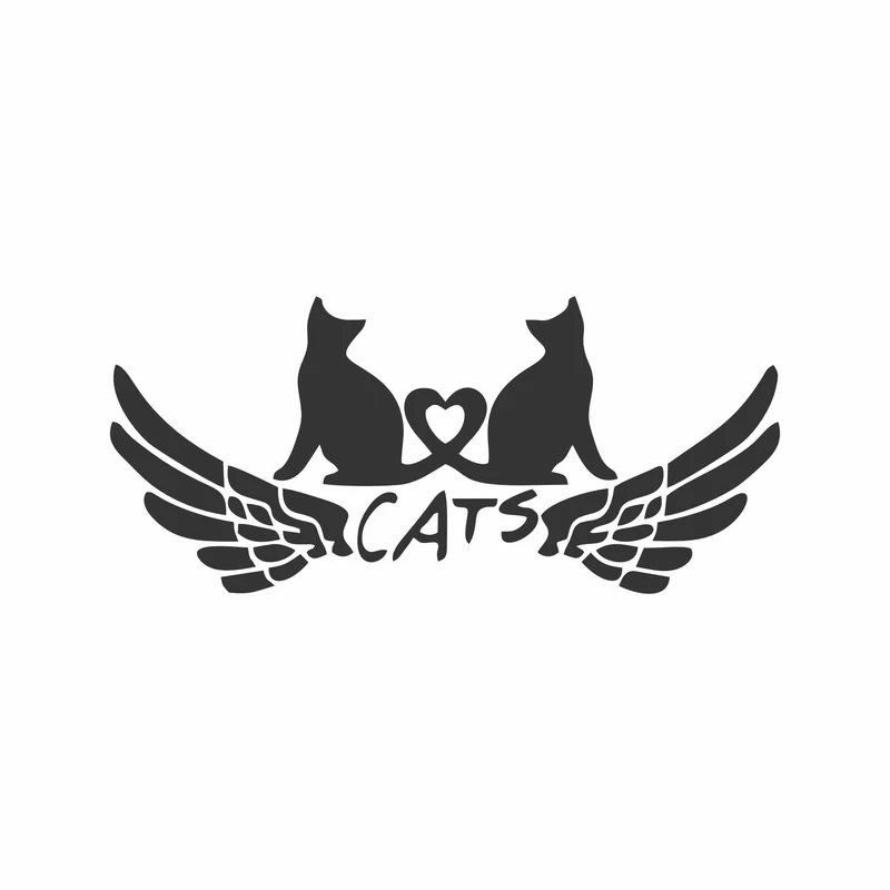 برچسب بدنه خودرو ونگارد طرح CATS کد M5