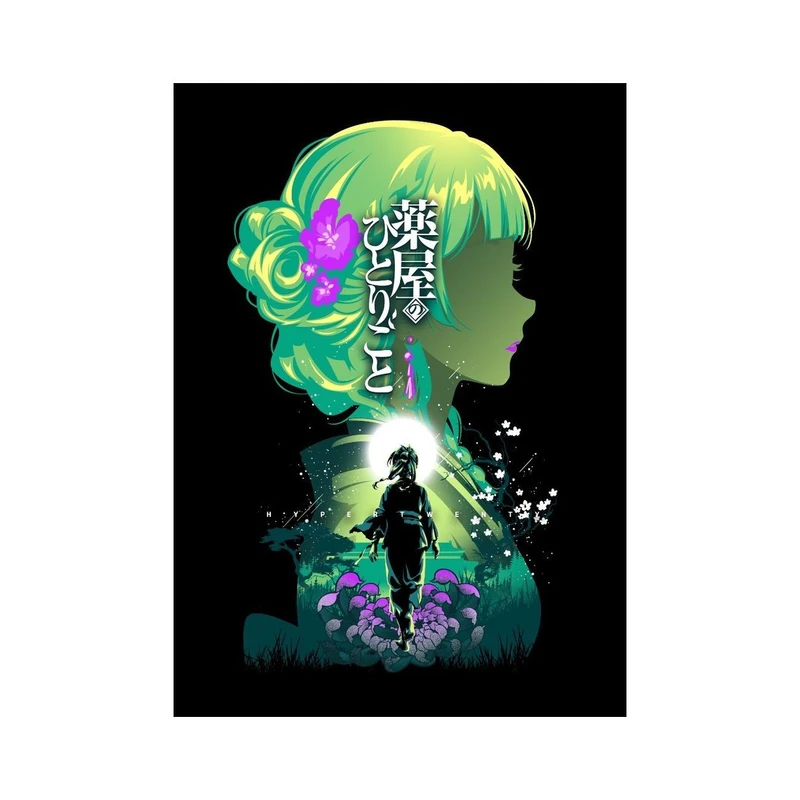 استیکر لپ تاپ و موبایل مدل انیمه طرح خاطرات داروساز The Apothecary Diaries کد 6191