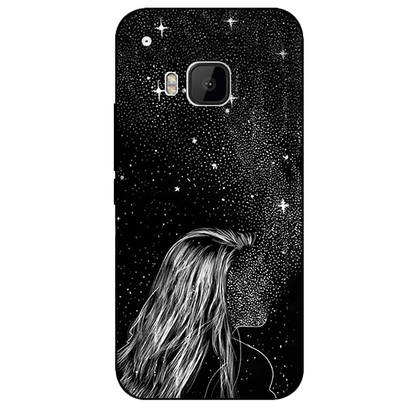 کاور مگافون طرح دخترانه مدل 8264 مناسب برای گوشی موبایل اچ تی سی One M9