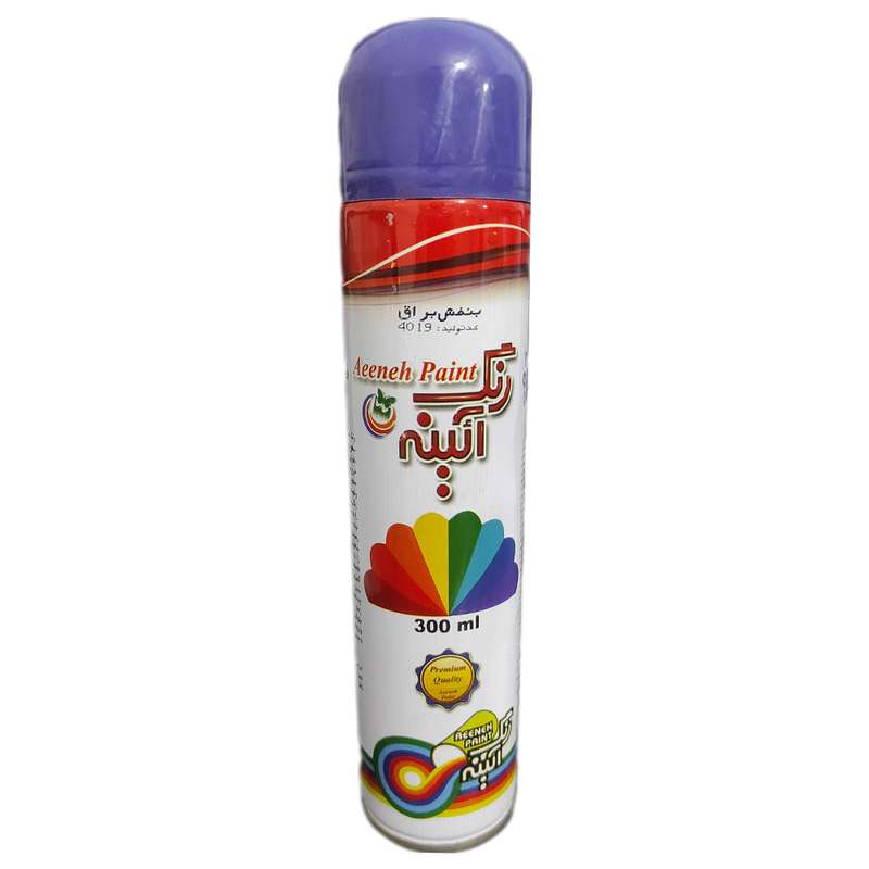 اسپری رنگ بنفش آیینه کد 111 حجم 300 میلی لیتر