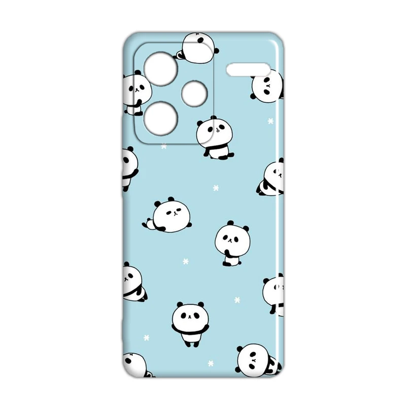 کاور مدل پاندا کد 198 مناسب برای گوشی موبایل شیائومی Redmi Note 13 Pro Plus