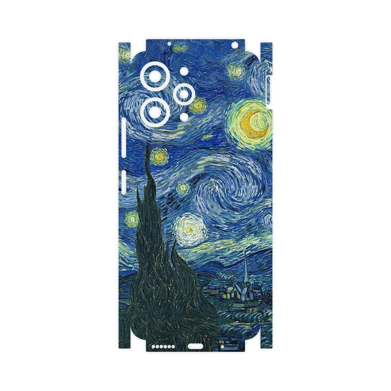 برچسب پوششی ماهوت مدل The Starry Night of van Gogh-FullSkin مناسب برای گوشی موبایل شیائومی Redmi 12