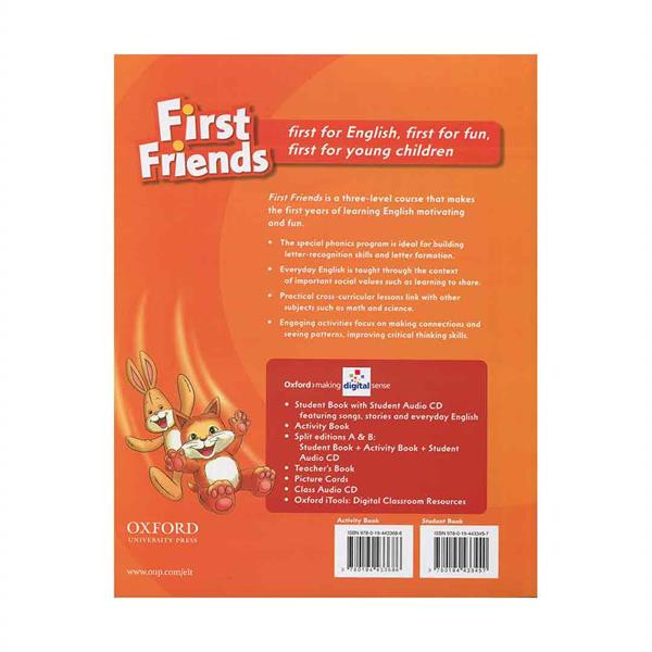 کتاب First Friends 3 اثر Susan Lannuzzi انتشارات Oxford کتاب First Friends 3 اثر Susan Lannuzzi انتشارات Oxford