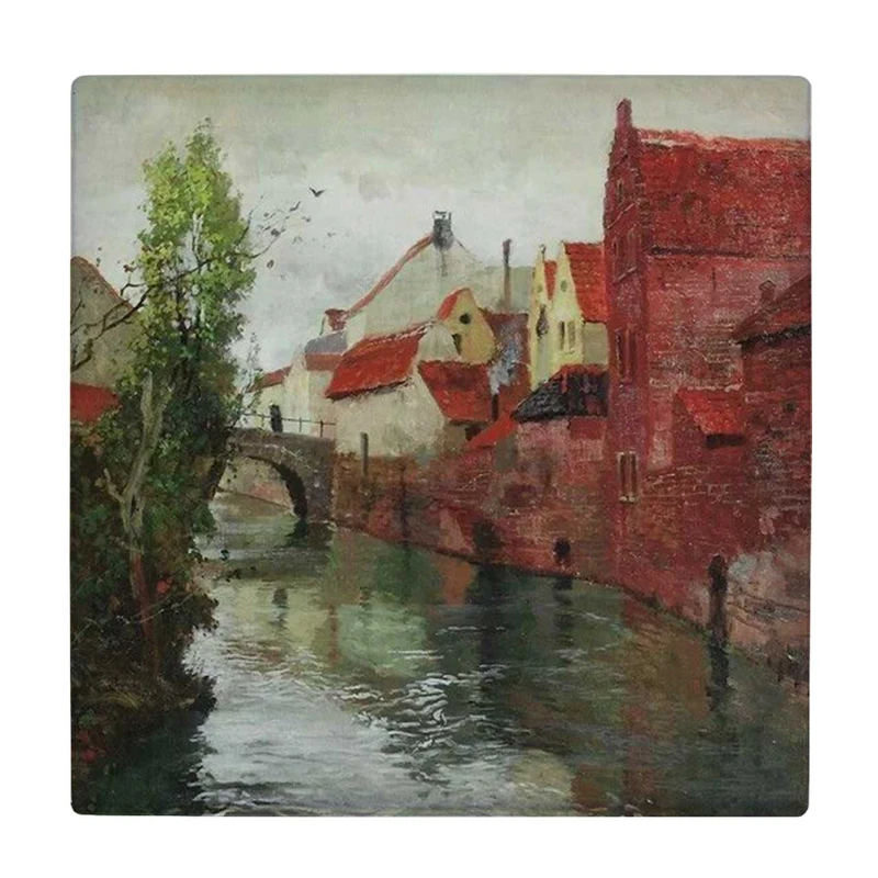   زیر لیوانی طرح نقاشی آبراهی در هلند کد    3423080_1115