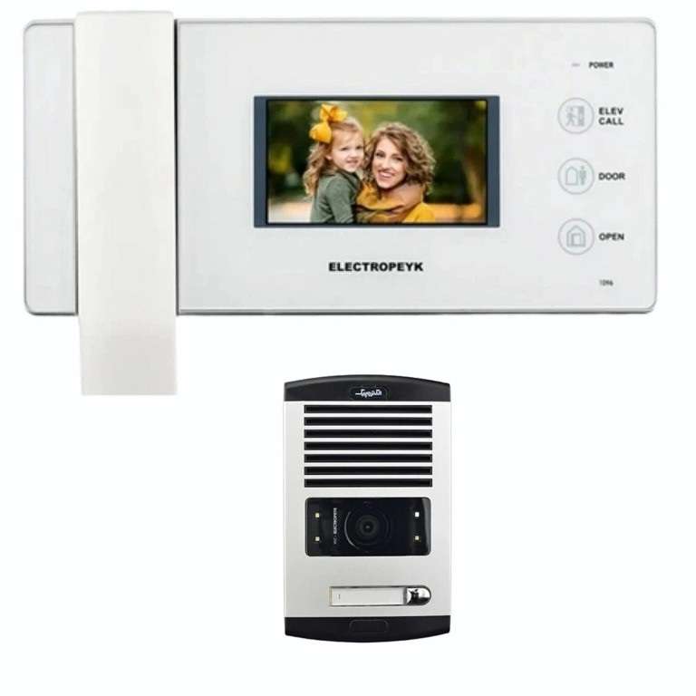 دربازکن تصویری الکتروپیک مدل     FD/1086/1/1096x1-white