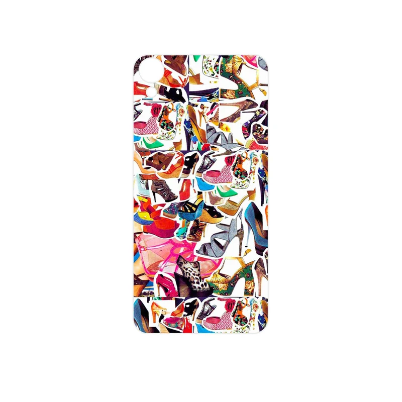 برچسب پوششی ماهوت مدل Collage of High heel Shoes مناسب برای گوشی موبایل اچ تی سی Desire 10 Lifestyle