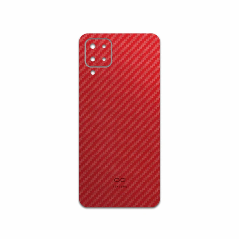 برچسب پوششی ماهوت مدل Red-Fiber مناسب برای گوشی موبایل سامسونگ Galaxy M12