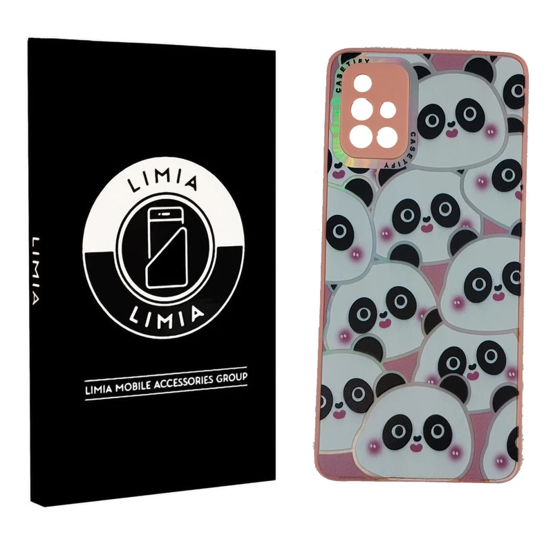 کاور لیمیا مدل فانتزی لنزدار طرح عروسکی PVD مناسب برای گوشی موبایل سامسونگ Galaxy A51