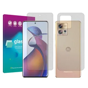 Glass pro Resistant model matte screen protector suitable for Motorola Edge 30 Fusion mobile phone Along with the phone back protector