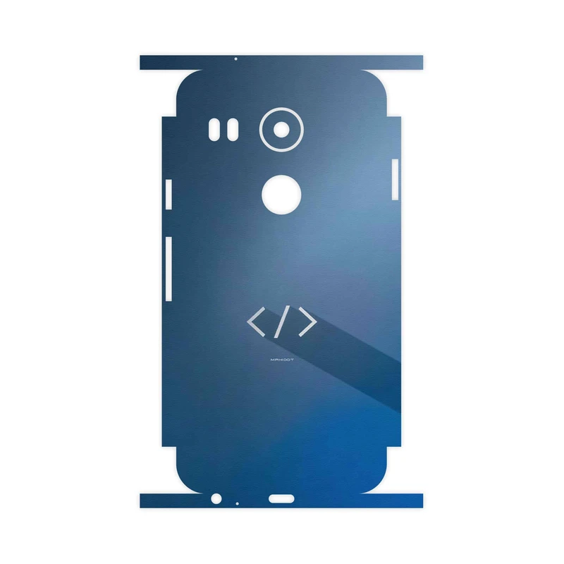 برچسب پوششی ماهوت مدل Minimal Coding icon-FullSkin مناسب برای گوشی موبایل گوگل Nexus 5X