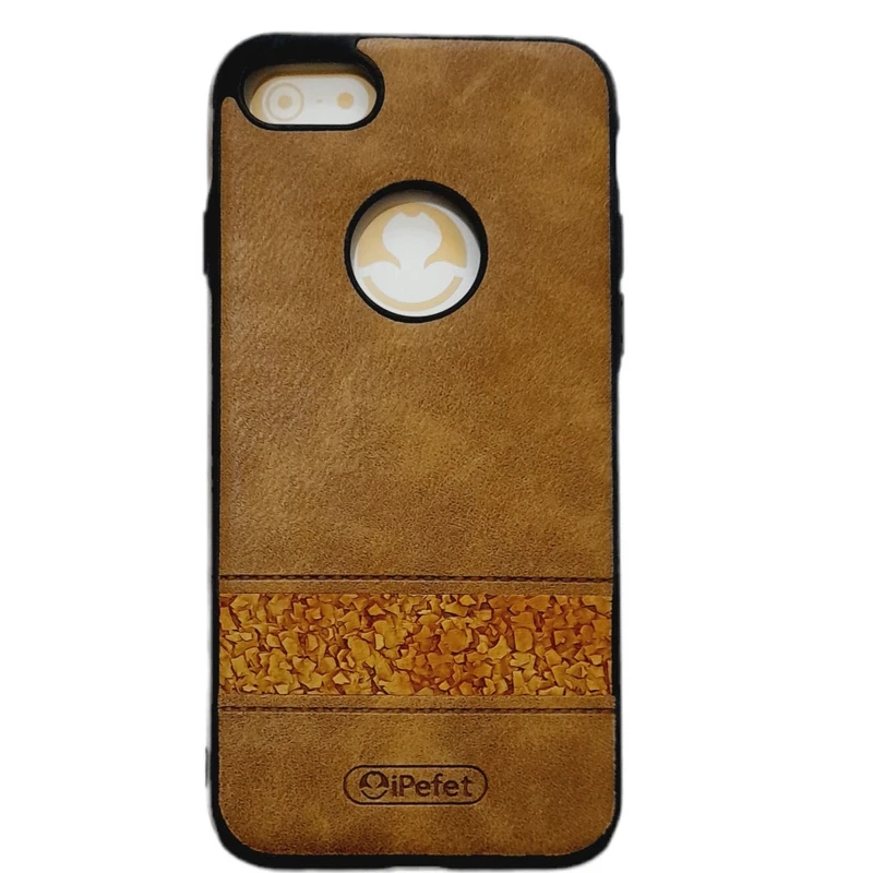 کاور آی پفت طرح چرمی مدل ip78 مناسب برای گوشی موبایل اپل Iphone 7 / 8