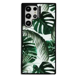 AKAM AMC-WSGS22U-LEAVES-21 Cover For Samsung Galaxy S21 Ultra
