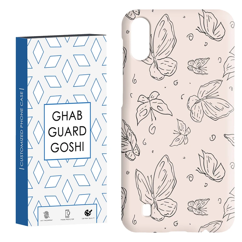 کاور قاب گارد گوشی طرح پروانه کد Dimo-238 مناسب برای گوشی موبایل سامسونگ Galaxy M10