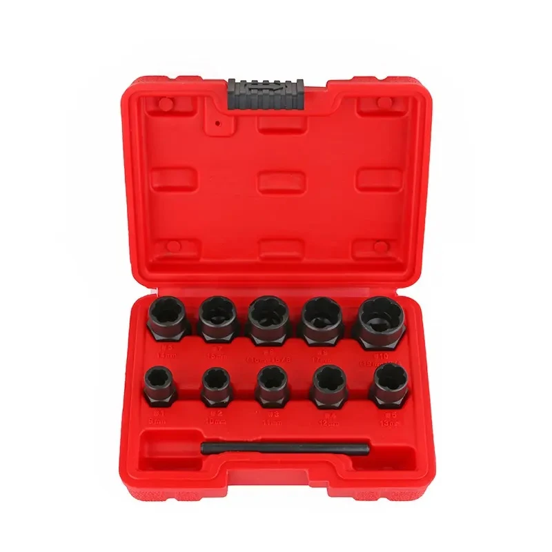 آچار بکس برای پیچ هرز شده  زد کا تولز مدل zk-11 مجموعه 11 عددی