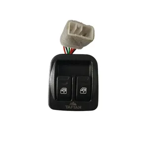 کلید شیشه بالابر کامل دو پل تفتان پارت قطعات یدکی خودرو کد 0308031 مناسب برای پراید 131،132،تیبا،کوییک 