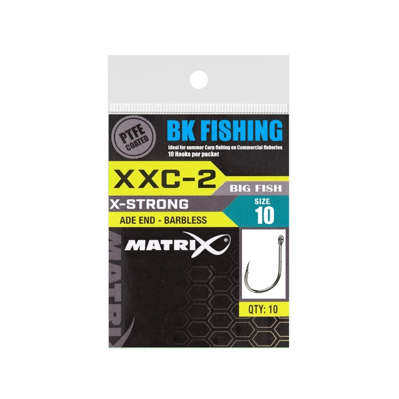 قلاب ماهیگیری بیگ فیش مدل پایه کوتاه سایز 10 بسته 10 عددی