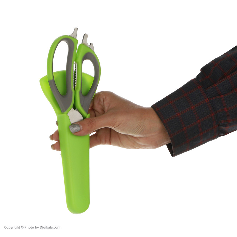 قیچی آشپزخانه چندمنظوره مدل مگنتی