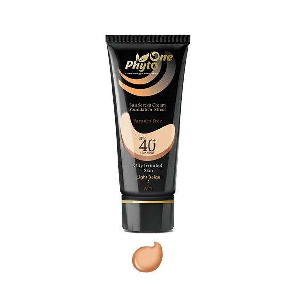    کرم ضد آفتاب رنگی فیتووان مدل  Light Beige SPF 40 مناسب پوست های چرب حجم 30 میلی لیتر