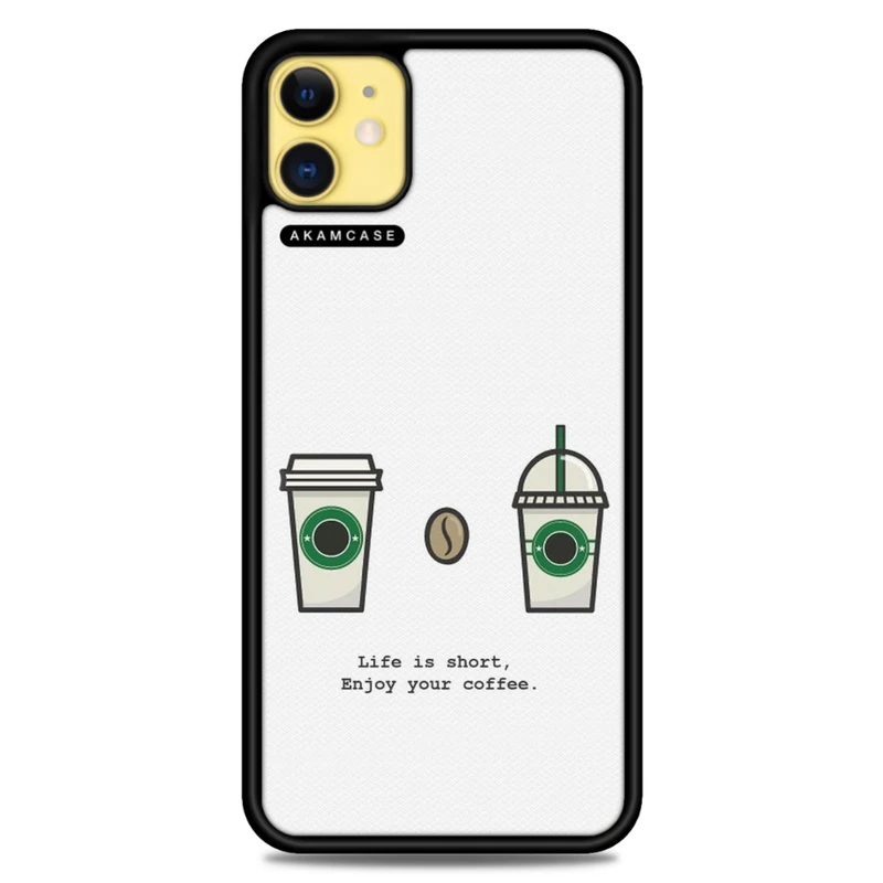 کاور آکام مدل AMCWA11-STARBUCKS15 مناسب برای گوشی موبایل اپل iPhone 11 