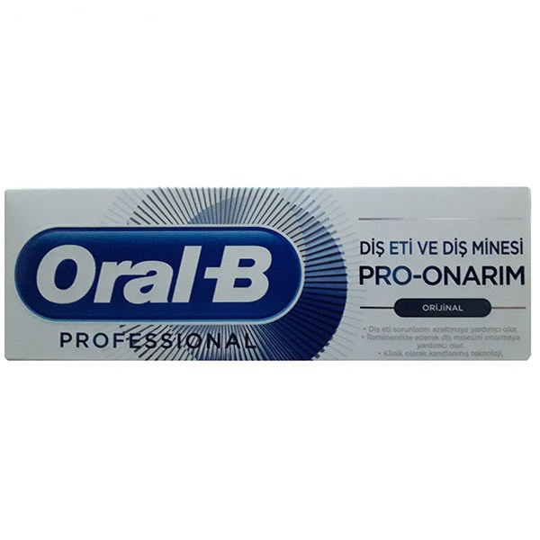 مسواک برقی اورال-بی مدل Pro1 500 SENSI UltraThin به همراه خمیر دندان مدل Pro Onarim حجم 50 میلی لیتر