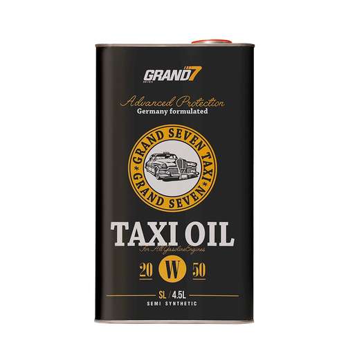 روغن موتور خودرو گرند سون مدل تاکسی پلاس 20w50 SL حجم 4500 میلی لیتر