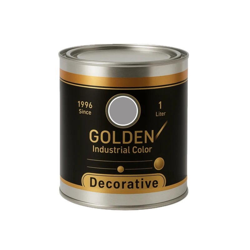 رنگ طوسی مات روغنی تات کد 4500-n حجم 1 لیتر