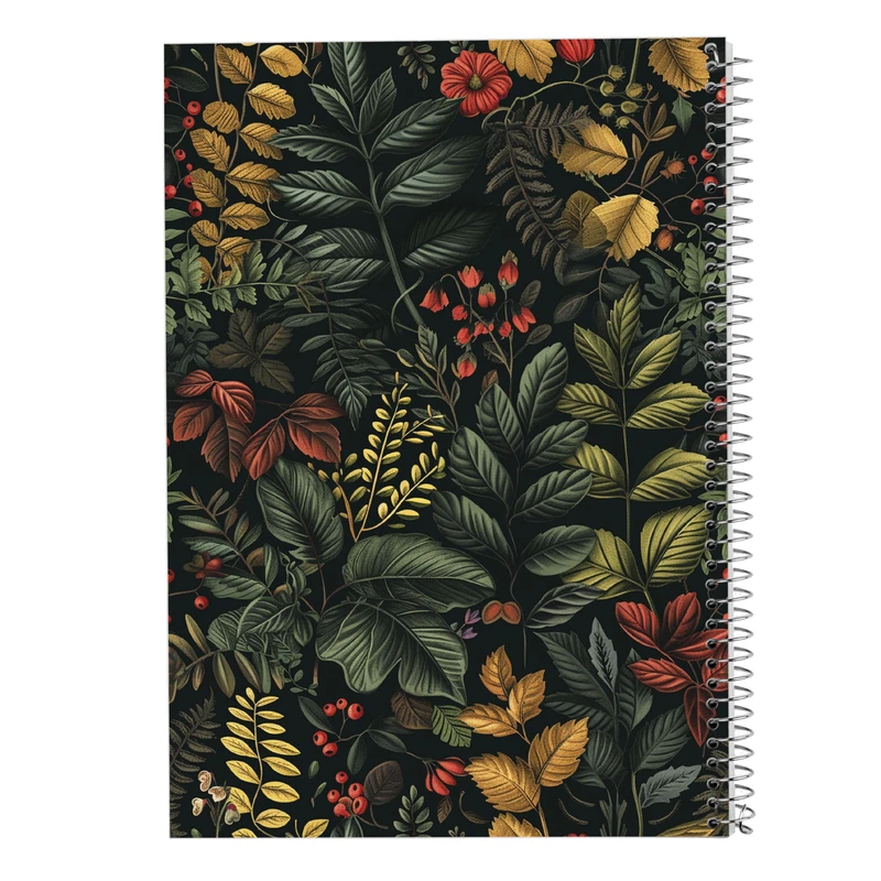 دفتر ژورنال نویسی 50 برگ مدوپد مدل نقطه ای طرح گل کد DF13840