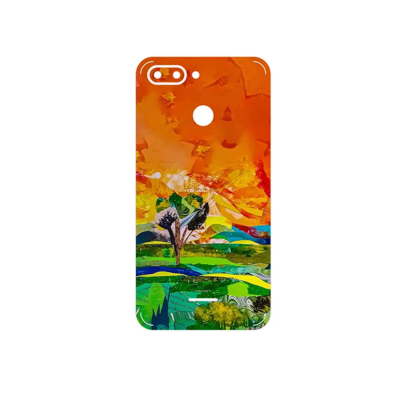 برچسب پوششی ماهوت مدل Collage of Painting مناسب برای گوشی موبایل شیائومی Redmi 6