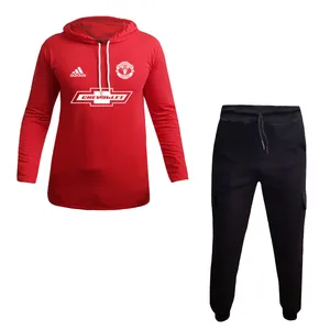 ست تی شرت کلاه دار و شلوار مردانه مدل منچستر کد 4003