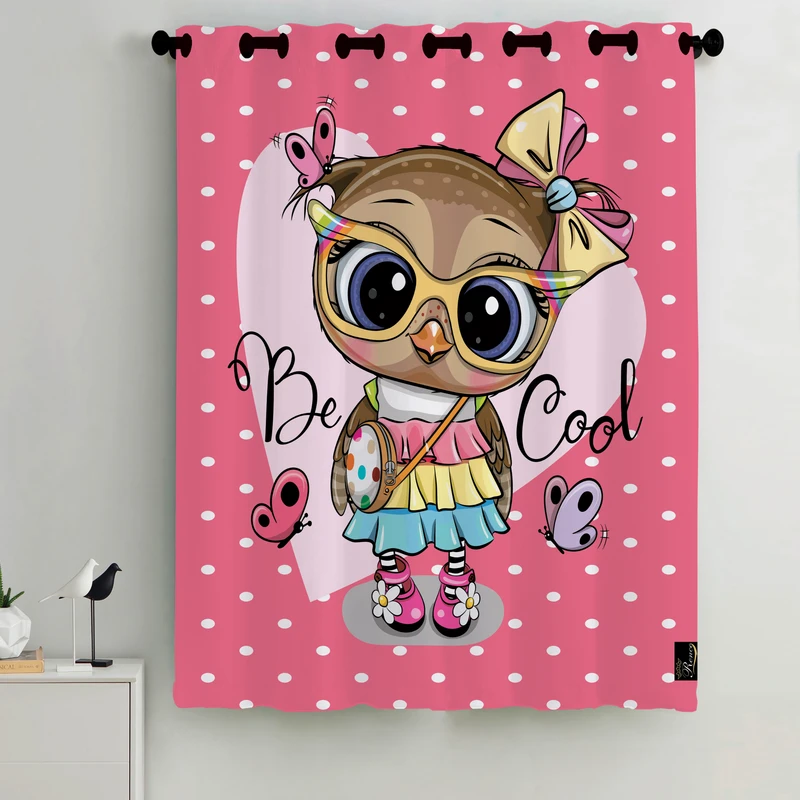 پرده مدل C2-50614 سایز 190x140 سانتی متر 