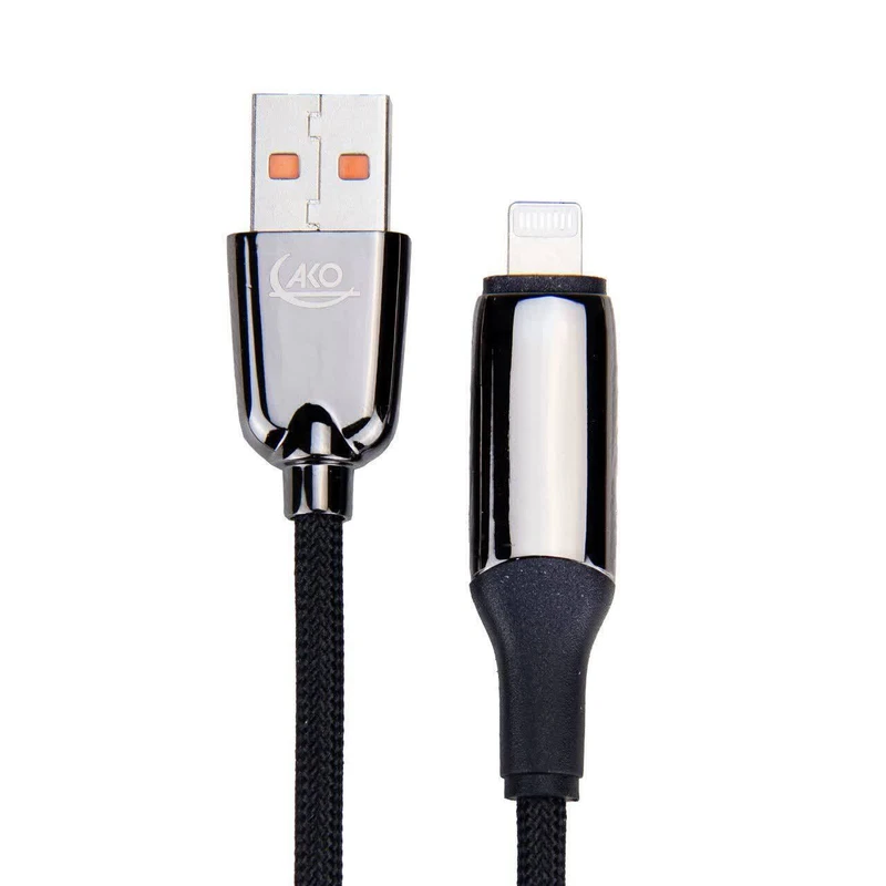 کابل تبدیل USB به لایتنینگ آکو مدل AC-72 طول 1 متر