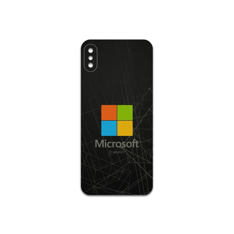 برچسب پوششی ماهوت مدل Mcrsft مناسب برای گوشی موبایل اپل iPhone X