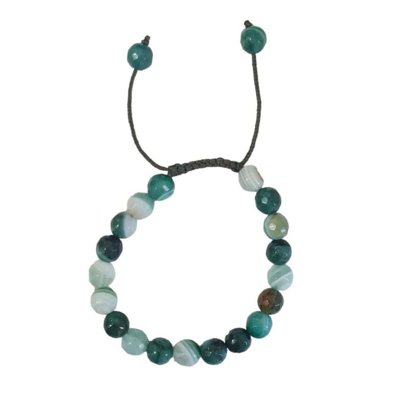 دستبند مدل عقیق خزه ای دستبند مدل عقیق خزه ای