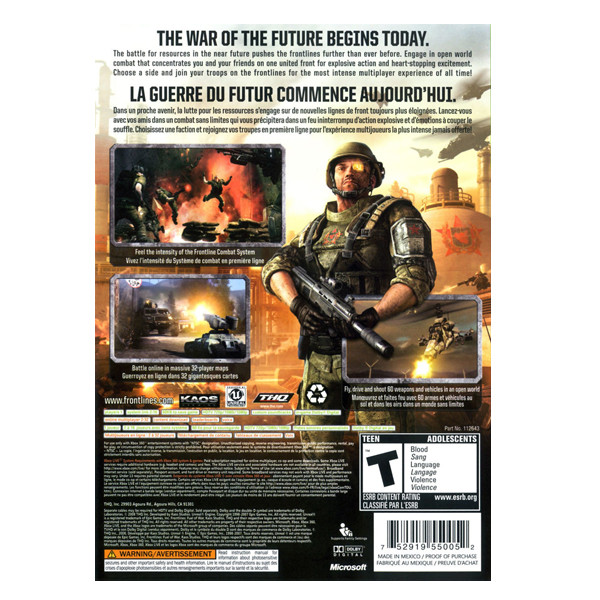 بازی FRONTLINES:Fuel Of War مخصوص Xbox 360