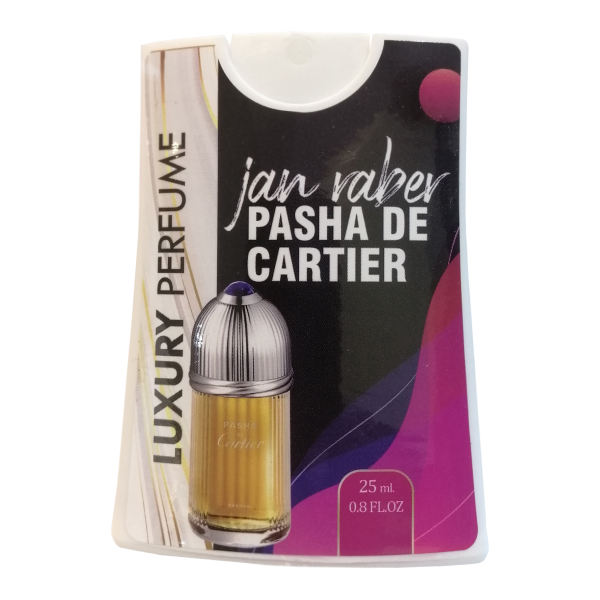 عطر جیبی مردانه جانرابر مدل پاشا دِ کارتیه حجم 25 میلی لیتر