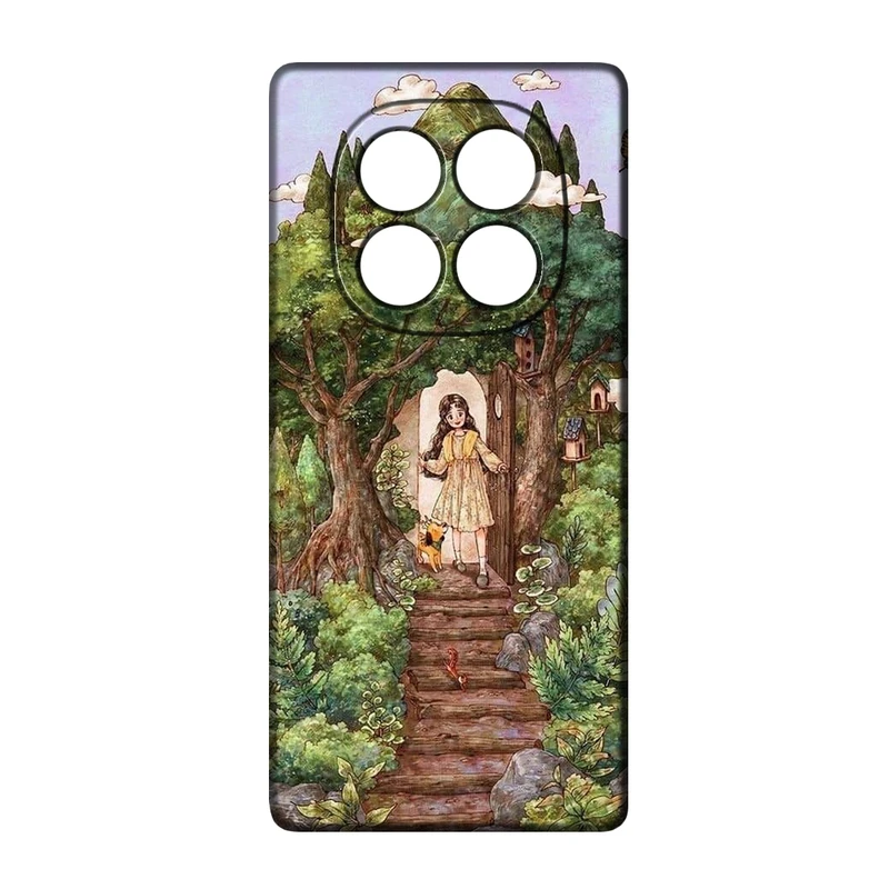 کاور طرح دخترانه کد 255 مناسب برای گوشی موبایل شیائومی Redmi Note 14 Pro Plus