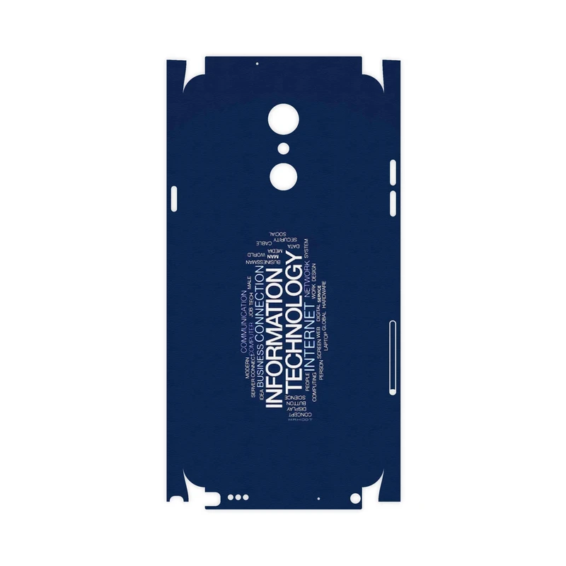 برچسب پوششی ماهوت مدل IT Science-FullSkin مناسب برای گوشی موبایل ال جی Q Stylus