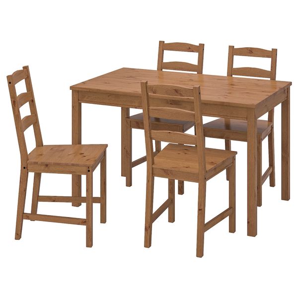 میز و صندلی ناهارخوری 4 نفره ایکیا مدل JOKKMOKK