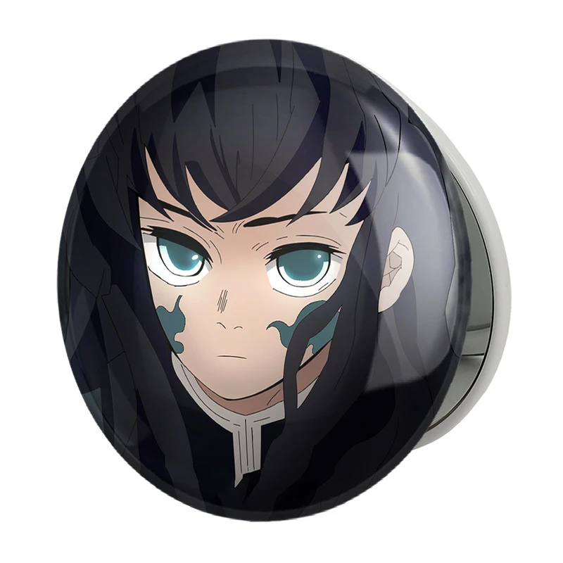 آینه جیبی خندالو طرح مویچیرو توکیتو انیمه شیطان کش مدل تاشو کد 27037 