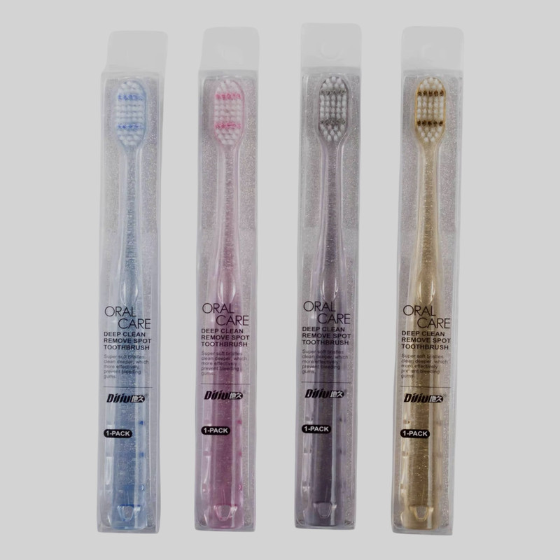 مسواک دیجو مدل D142 با برس نرم مجموعه ۴ عددی