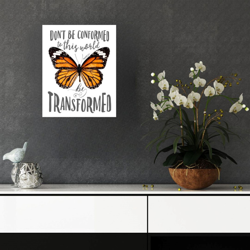 پوستر مدل به این دنیا تطابق نکنید  